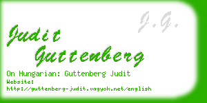 judit guttenberg business card